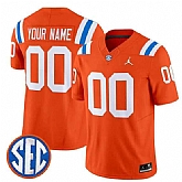 Men's Florida Gators ACTIVE PLAYER Custom Orange F.U.S.E. 1960s Throwback Vaport Limited Stitched Jersey,baseball caps,new era cap wholesale,wholesale hats