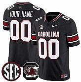 Men's South Carolina Fighting Gamecocks Custom Black 2026 F.U.S.E. Stitched Nike Jersey,baseball caps,new era cap wholesale,wholesale hats