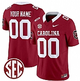 Men's South Carolina Fighting Gamecocks Custom Garnet F.U.S.E. Stitched Jersey,baseball caps,new era cap wholesale,wholesale hats