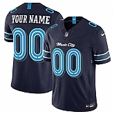 Men's Tennessee Titans Custom Navy 2026 F.U.S.E. 'Music City' Rivalries Collection Limited Football Stitched Jersey,baseball caps,new era cap wholesale,wholesale hats