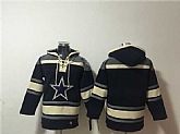 Men's Dallas Cowboys Blank Navy Ageless Must-Have Lace-Up Pullover Hoodie,baseball caps,new era cap wholesale,wholesale hats