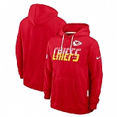 Men's Kansas City Chiefs Red Sideline Standard Issue Top Prospect Dri-FIT Hoodie,baseball caps,new era cap wholesale,wholesale hats