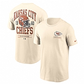Men's Kansas City Chiefs Natural Freestyle Essential T-Shirt,baseball caps,new era cap wholesale,wholesale hats