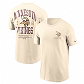Men's Minnesota Vikings Natural Freestyle Essential T-Shirt,baseball caps,new era cap wholesale,wholesale hats