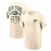Men's New York Jets Natural Freestyle Essential T-Shirt,baseball caps,new era cap wholesale,wholesale hats