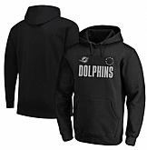 Men's Miami Dolphins Black Big & Tall Chip Shot Hoodie,baseball caps,new era cap wholesale,wholesale hats