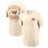 Men's Washington Commanders Natural Freestyle Essential T-Shirt,baseball caps,new era cap wholesale,wholesale hats