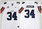 Men's Auburn Tigers #34 Bo Jackson White 2026 F.U.S.E. Limited Stitched Jersey,baseball caps,new era cap wholesale,wholesale hats