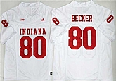 Men's Indiana Hoosiers #80 Charlie Becker White 2026 F.U.S.E. Stitched Basketball Jersey,baseball caps,new era cap wholesale,wholesale hats
