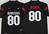 Men's Indiana Hoosiers #80 Charlie Becker Black 2026 F.U.S.E. Stitched Basketball Jersey,baseball caps,new era cap wholesale,wholesale hats