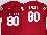 Men's Indiana Hoosiers #80 Charlie Becker Red F.U.S.E. Stitched Basketball Jersey,baseball caps,new era cap wholesale,wholesale hats