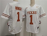 Men's Texas Longhorns #1 Ryan Wingo White 2026 F.U.S.E. Stitched Jersey,baseball caps,new era cap wholesale,wholesale hats