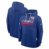 Men's New York Giants Royal Sideline Standard Issue Top Prospect Dri-FIT Hoodie,baseball caps,new era cap wholesale,wholesale hats