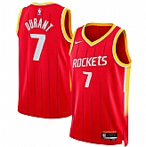 Men's Houston Rockets #7 Kevin Durant Red 2026-27 Icon Swingman Stitched Jersey Dzhi,baseball caps,new era cap wholesale,wholesale hats