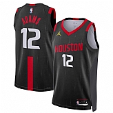Men's Houston Rockets #12 Steven Adams Black 2026-27 Statement Swingman Stitched Jersey Dzhi,baseball caps,new era cap wholesale,wholesale hats