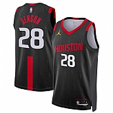 Men's Houston Rockets #28 Alperen Sengun Black 2026-27 Statement Swingman Stitched Jersey Dzhi,baseball caps,new era cap wholesale,wholesale hats