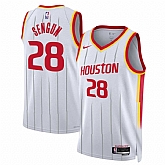 Men's Houston Rockets #28 Alperen Sengun White 2026-27 Association Swingman Stitched Jersey Dzhi,baseball caps,new era cap wholesale,wholesale hats