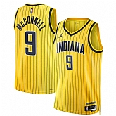 Men's Indiana Pacers #9 T.J. McConnell Yellow 2026-27 Statement Edition Swingman Stitched Jersey Dzhi,baseball caps,new era cap wholesale,wholesale hats