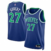 Men's Minnesota Timberwolves #27 Rudy Gobert Blue 2026-27 Icon Swingman Edition Stitched Jersey Dzhi,baseball caps,new era cap wholesale,wholesale hats