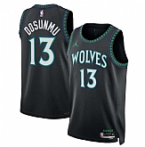 Men's Minnesota Timberwolves #13 Ayo Dosunmu Black 2026-27 Statement Swingman Edition Stitched Jersey Dzhi,baseball caps,new era cap wholesale,wholesale hats
