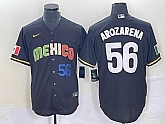 Men's Mexico #56 Randy Arozarena Black Stitched Jersey Dzhi,baseball caps,new era cap wholesale,wholesale hats