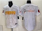 Men's New York Yankees X Spider-Man Team Big Logo White Limited Stitched Baseball Jerseys,baseball caps,new era cap wholesale,wholesale hats
