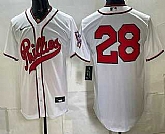 Men's Philadelphia Phillies #28 Alec Bohm White 2026 Field of Dreams Stadium Stitched Jersey,baseball caps,new era cap wholesale,wholesale hats