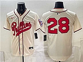 Men's Philadelphia Phillies #28 Alec Bohm Cream 2026 Field of Dreams Stadium Stitched Jersey,baseball caps,new era cap wholesale,wholesale hats