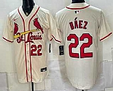 Men's St Louis Cardinals #22 Joshua Baez Cream Limited Jersey,baseball caps,new era cap wholesale,wholesale hats