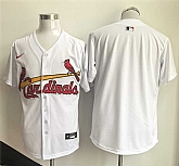 Men's St. Louis Cardinals Blank White Home Limited Stitched Jersey,baseball caps,new era cap wholesale,wholesale hats