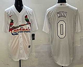Men's St Louis Cardinals #0 Masyn Winn White Mexico Cool Base Stitched Jersey,baseball caps,new era cap wholesale,wholesale hats