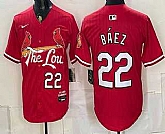 Men's St Louis Cardinals #22 Joshua Baez Red Limited Jersey,baseball caps,new era cap wholesale,wholesale hats