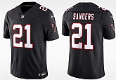 Men's Atlanta Falcons #21 Deion Sanders Black F.U.S.E. Vapor Untouchable Limited Stitched Jersey Dzhi,baseball caps,new era cap wholesale,wholesale hats