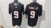 Men's Atlanta Falcons #9 Michael Penix Jr. Black F.U.S.E. Vapor Untouchable Limited Stitched Jersey,baseball caps,new era cap wholesale,wholesale hats
