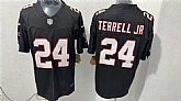 Men's Atlanta Falcons #24 A.J. Terrell jr Black F.U.S.E. Vapor Untouchable Limited Stitched Jersey,baseball caps,new era cap wholesale,wholesale hats