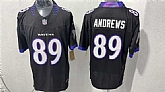 Men's Baltimore Ravens #89 Mark Andrews Black 2026 F.U.S.E. Vapor Limited Stitched Jersey,baseball caps,new era cap wholesale,wholesale hats