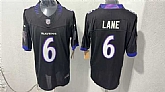 Men's Baltimore Ravens #6 Ja'Kobi Lane Black 2026 F.U.S.E. Vapor Stitched Limited Stitched Jersey,baseball caps,new era cap wholesale,wholesale hats
