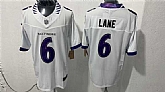 Men's Baltimore Ravens #6 Ja'Kobi Lane White 2026 F.U.S.E. Vapor Stitched Limited Stitched Jersey,baseball caps,new era cap wholesale,wholesale hats