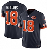 Men's Chicago Bears #18 Caleb Williams Navy 2026 F.U.S.E. Rivalries Collection Limited Stitched Jersey Dzhi,baseball caps,new era cap wholesale,wholesale hats