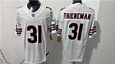 Men's Chicago Bears #31 Dillon Thieneman White 2026 F.U.S.E. Vapor Untouchable Limited Stitched Jersey,baseball caps,new era cap wholesale,wholesale hats