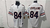 Men's Chicago Bears #84 Colston Loveland White 2026 F.U.S.E. Vapor Untouchable Limited Stitched Jersey,baseball caps,new era cap wholesale,wholesale hats