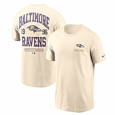 Men's Baltimore Ravens Natural Freestyle Essential T-Shirt,baseball caps,new era cap wholesale,wholesale hats