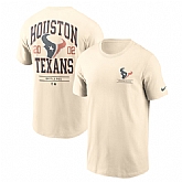 Men's Houston Texans Natural Freestyle Essential T-Shirt,baseball caps,new era cap wholesale,wholesale hats