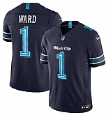 Men's Tennessee Titans #1 Cameron Ward Navy 2026 F.U.S.E. 'Music City' Rivalries Collection Limited Stitched Jersey Dzhi,baseball caps,new era cap wholesale,wholesale hats