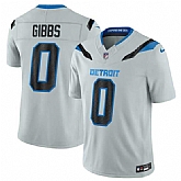 Men's Detroit Lions #0 Jahmyr Gibbs Silver 2026 F.U.S.E. Rivalries Collection Limited Stitched Jersey Dzhi,baseball caps,new era cap wholesale,wholesale hats