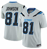 Men's Detroit Lions #81 Calvin Johnson Silver 2026 F.U.S.E. Rivalries Collection Limited Stitched Jersey Dzhi,baseball caps,new era cap wholesale,wholesale hats