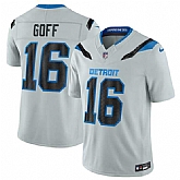 Men's Detroit Lions #16 Jared Goff Silver 2026 F.U.S.E. Rivalries Collection Limited Stitched Jersey Dzhi,baseball caps,new era cap wholesale,wholesale hats