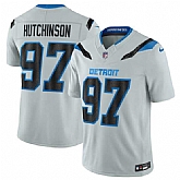Men's Detroit Lions #97 Aidan Hutchinson Silver 2026 F.U.S.E. Rivalries Collection Limited Stitched Jersey Dzhi,baseball caps,new era cap wholesale,wholesale hats
