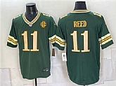 Men's Green Bay Packers #11 Jayden Reed Dark Green 2026 Rivalries Collection Limited Stitched Jersey,baseball caps,new era cap wholesale,wholesale hats