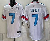 Men's Houston Texans #7 CJ Stroud White 2026 FUSE Rivalries Collection Limited Stitched Jersey,baseball caps,new era cap wholesale,wholesale hats